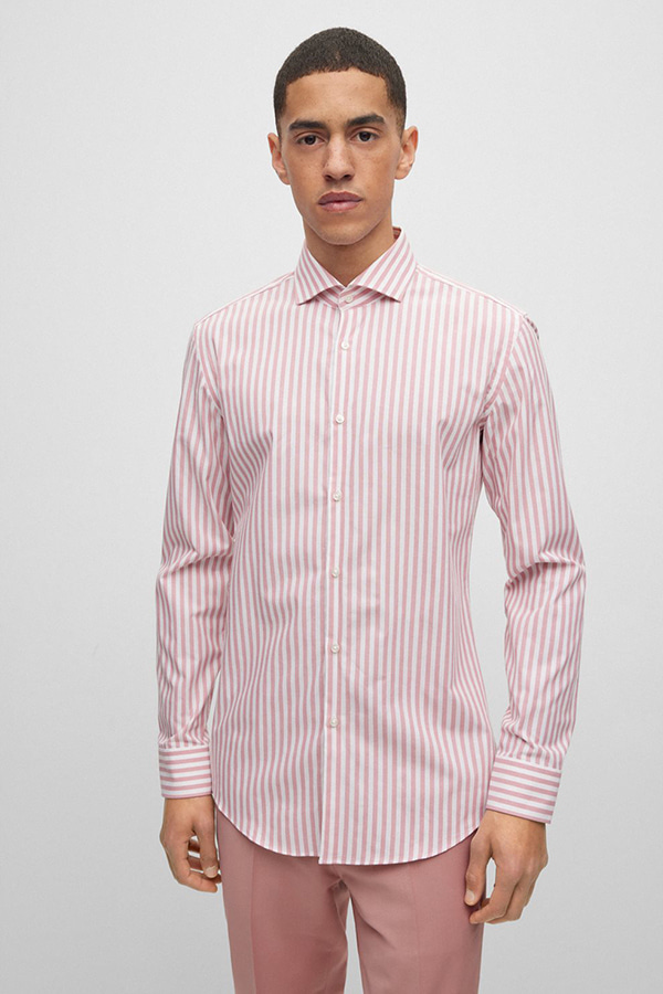 SHIRT  HUGO - 662 RED